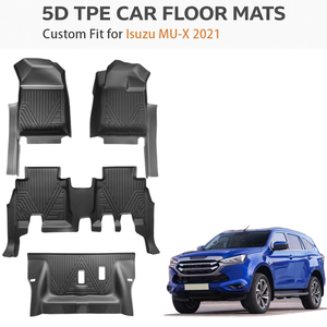 for Isuzu Mux RHD 2021 TPE Floor Mats Custom Fit All Weather Waterproof Heavy Duty Car Floor Liners OEM - Product Image 1