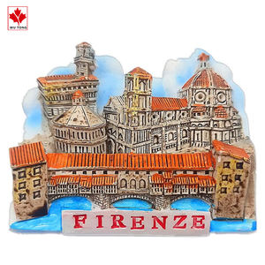 Aimant de réfrigérateur en résine 3D personnalisé Firenze <span class=keywords><strong>Florence</strong></span> Italie Souvenir de <span class=keywords><strong>voyage</strong></span> de la ville - Product Image 2