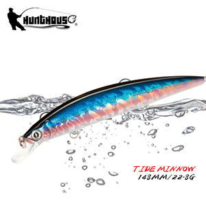 Hunthouse  Leurres flottants durs 148mm 21g Longue portée pour la pêche au bar, au <span class=keywords><strong>brochet</strong></span>, à la truite, au vairon - Product Image 1