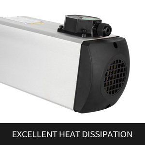 Zhong Hua Jiang มอเตอร์6KW แกนหมุนสายพานสี่เหลี่ยมระบายความร้อนด้วยอากาศ BT30 220V/380V สำหรับเครื่องแกะสลักเราเตอร์ CNC - Product Image 5