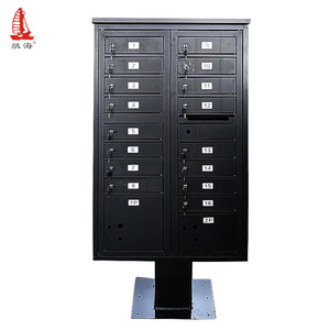 Usps chấp thuận Hộp Thư cụm P.O. Ngang ngoài trời Mỹ Bưu Chính hộp thư với <span class=keywords><strong>2</strong></span> bưu kiện tủ khóa và 16 người thuê nhà cửa - Product Image 2