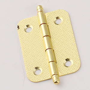 Charnière de meuble en acier laminé à froid, montage en surface, jaune et argent, durable, style industriel pour tiroir - Product Image 2