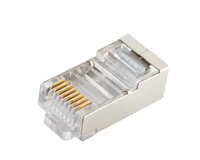 Accessoires de connecteur RJ45 de câble réseau d'usine Connecteurs électriques de connecteur mâle blindé SFTP
