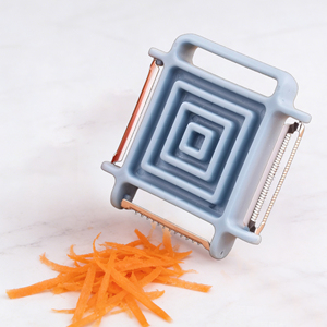 Regali per la Festa della Mamma Set di Pelapatate da Cucina 3-<span class=keywords><strong>in</strong></span>-1 - Affettatrice Multifunzione con Lame <span class=keywords><strong>in</strong></span> Acciaio Inox Funzionamento Manuale - Product Image 4