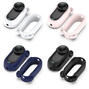 Soporte de montaje de pulsera de silicona para cámara de pulgar antipérdida para Insta360 GO3S GO3 funda protectora para accesorios de cámara GO2 - Product Image 3