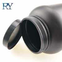 1L 2L 3L 5L 7L gros noir blanc HDPE suppléments de protéines de lactosérum poudre conteneur bouteille emballage pots en plastique avec bouchon à vis