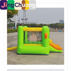 ผู้ผลิตอุปกรณ์สนามเด็กเล่น บ้านลมเป่าลมสำหรับเด็ก แทรมโพลีน <span class=keywords><strong>ขนม</strong></span>หวาน สไลเดอร์ขนาดเล็กกลางแจ้ง บ้านเด้งในร่ม - Product Image 2