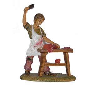 BUTCHER MOD. LUX EN PVC EFFET BOIS H 20CM - Product Image 1