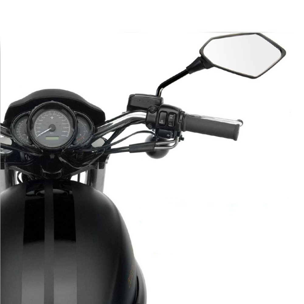 Зеркало заднего вида мотоцикла универсальный 8/10 мм для легкой установки электрического велосипеда Dirt Bike зеркало аксессуары для ванной