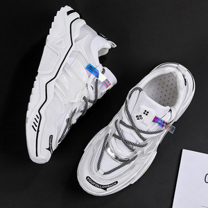 2020 mode Sport Chaussures De Course Hommes Décontracté Papa Chaussures Hommes Appartements Baskets En Plein Air Mesh Respirant - Product Image 6