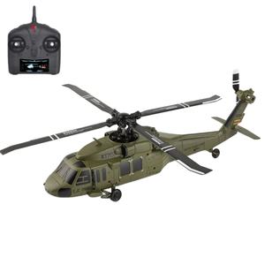 Nouveauté Wltoys K170 RTF UH-60L 2.4G 4CH 6-Axis Gyro Moteur Brushless Vert Militaire Hélicoptère RC XK K170 Cadeaux de Noël - Product Image 1