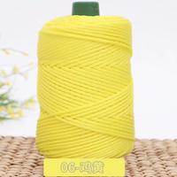 Benang Polyester 3mm, Benang Nylon Es, Tali untuk Merajut Pakaian, Tas, Sepatu, Topi, Harga Pabrik