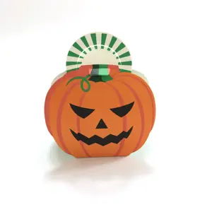 Shipping Paper Box Strong Halloween Atmosphere Kids Holiday Decorations Party Treat Candy Paper Boxes
