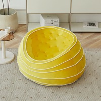 Sofá Puff Redondo Moderno, Silla Creativa Tipo Huevo, Sofá Individual para Balcón, Sillón de Descanso