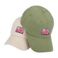 Gorra bordada personalizada estilo Polo gorra de béisbol deportiva de algodón sin estructura ajustable Unisex con texto de logotipo de su propia imagen personalizado