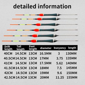 Hot bán balsa câu cá bằng gỗ Float Trọng <span class=keywords><strong>l</strong></span>ượng nhẹ điện tử Bobber với ánh sáng LED cho câu cá - Product Image 4