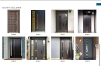 Pintu Baja Anti Maling Komersial Pabrik Grosir, Terisolasi, untuk Villa, Pasokan Proyek Massal