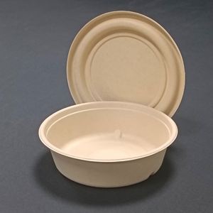 Tazones Desechables Biodegradables de Bambú de Fábrica China, Tazón Ecológico para Festivales de Comida - Product Image 4
