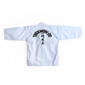 Uniforme de Taekwondo <span class=keywords><strong>Itf</strong></span> Personalizado de Fábrica con Tela Opcional, Dobok <span class=keywords><strong>Tkd</strong></span> <span class=keywords><strong>Itf</strong></span> - Product Image 2