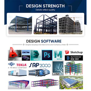 Giá bán buôn tùy chỉnh nhiều tầng thép xây dựng cao tầng Kết Cấu Thép khu dân cư trường hội thảo - Product Image 5