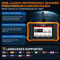 Herramienta de Diagnóstico LAUNCH CRE 2.0 para Ford, OBD2, Actualizaciones de por Vida, Económica y Práctica