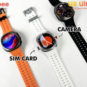 2025年新型4G U8スマートウォッチ ウルトラスマート 3+32GB SIMカード対応 心拍数トラッカーと通話機能搭載 - Product Image 3