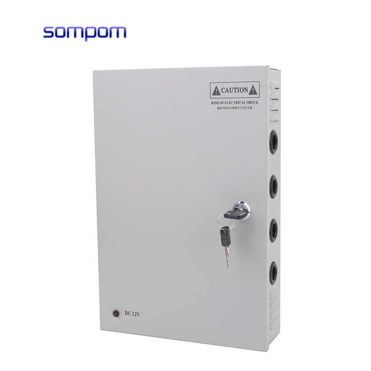 SOMPOM 12V 15A 18CH 180W ac к dc CCTV источник питания для камеры видеонаблюдения