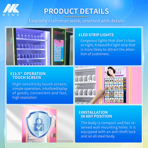 Distributeur automatique de produits de divertissement, de crèmes solaires et de <span class=keywords><strong>lentilles</strong></span> de contact cosmétiques avec SDK, construction <span class=keywords><strong>en</strong></span> acier, écran tactile et Wi-Fi - Product Image 6