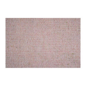 Tissu en tweed fantaisie de qualité supérieure fabriqué en Corée, rose pâle-vert, texture bouclée dorée, tissu textile tissé sur mesure OEM & ODM - Product Image 2