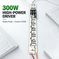 Carte de circuit imprimé (PCBA) personnalisée de 300 W haute puissance pour l'alimentation des systèmes d'éclairage et les applications de contrôle industriel