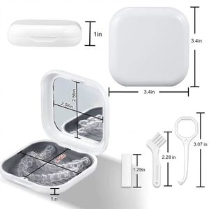 Estuche Personalizado para Retenedor de Ortodoncia con Logotipo y Espejo, Caja Promocional para Guardar Aparatos Dentales, Regalo para el Cuidado Bucal - Product Image 4