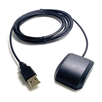 Module récepteur GPS SIGNALWELL avec antenne externe à interface USB, prise en charge DGPS 56CH 5V pour le positionnement et la navigation automobile