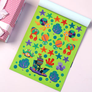 Libro de Pegatinas con Diseño de Tortuga Tribal, Manualidades Plegables, Ideal para Manualidades Infantiles - Product Image 3