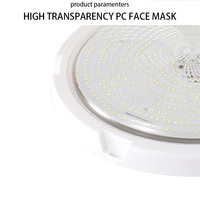 200W IP65 LED projecteurs solaires conception circulaire éclairage intérieur plafonnier solaire étanche pour jardin résidentiel pour la maison