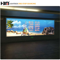 Boîte à lumière publicitaire extérieure personnalisée avec impression UV imperméable et rétroéclairage LED pour façade de magasin, centre commercial ou rue