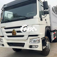 Camion benne HANG KUI Howo371 de 14 tonnes, 95% neuf, d'origine chinoise avec certifications EPA et CE, agricole, occasion à prix abordable, camion Howo370 à vendre.