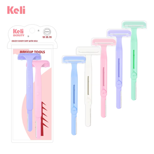 Nhà Máy Giá Trượt Có Thể Thu Vào Đầu Kép Mặt Máy Cạo Râu Công Cụ Làm Đẹp Lông Mày Tông Đơ Cạo Râu Dao Cạo Cho Phụ Nữ - Product Image 1