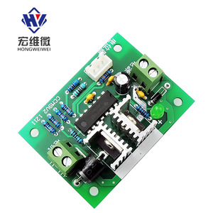 ฮงเว่ย ไมโคร PWM ตัวควบคุมความเร็วมอเตอร์ DC 12V-24V 10A โมดูลควบคุมแบบไม่มีขั้นตอน CCM9 - Product Image 2