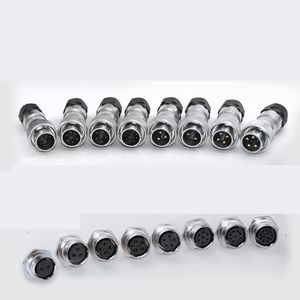 Conector HS20 WS20 TK/ZM de 2/3/4/5/6/7/9/12 Pines con Contactos Chapados en Oro, Enchufe Macho, Conector Hembra, Montaje en Cable - Product Image 1