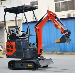 TOHO 1,5 Ton Micro Digger Mini Excavadora EPA Laidong Motor 1 año de garantía Motor de alta eficiencia Uso en la granja Componentes LIYUAN - Product Image 4