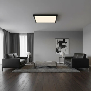 Satisfacción del cliente 36W Luz <span class=keywords><strong>LED</strong></span> montada en <span class=keywords><strong>superficie</strong></span> negra moderna <span class=keywords><strong>40x40</strong></span> Luz <span class=keywords><strong>Led</strong></span> Techo Luz nocturna <span class=keywords><strong>Led</strong></span> Luz de <span class=keywords><strong>panel</strong></span> plano - Product Image 6