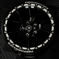 Jantes Beadlock Cs5 S Style 763m 5x120 5x112 en alliage forgé Darg Racing pour Bwm M3 M4 G80 G82 G83 F80 F90