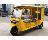 Tricycle électrique E Trike pour passagers, 6 places, cabine ouverte, taxi indien Bajaj TUKTUK, meilleur prix