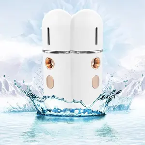 Yipin 2023 New Arrivals Portable pocket Mini Usb Nano ionic home cordless stand facial steamer Skin Care facial Mist Sprayer