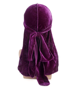 Durag en Velours de Luxe et Chapeau de Pirate – Ensemble Confortable et Élégant pour Hommes et Femmes, Idéal pour les Fêtes Costumées et la Protection des Cheveux - Product Image 3