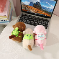 Capibara souple électrique à émission de lumière Jouets Pop Circle Hand Band Plush Capybara Slap Circle Capybara Bracelet pour enfants