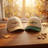 Gorra de Béisbol de Sarga de Algodón de 6 Paneles con Logotipo Personalizado al por Mayor, Gorra Estructurada con Hebilla Metálica para Eventos Promocionales, Suministro a Granel