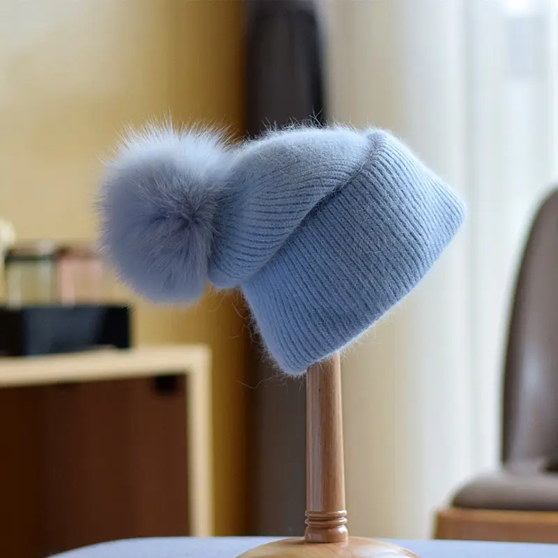 قبعة نسائية للخريف والشتاء قبعة من الصوف الإنجليزي قبعة بريطانية عتيقة