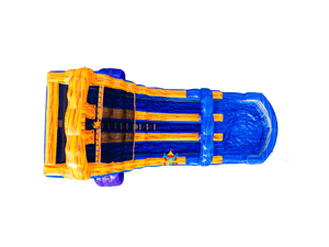 Toboggan aquatique gonflable tropical triple piste Arc-en-ciel avec <span class=keywords><strong>piscine</strong></span> à vagues et zone de jeux aquatiques, idéal pour l'été et la <span class=keywords><strong>location</strong></span> commerciale pour événements. - Product Image 4