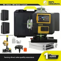 Niveau laser automatique Guiruida Mini haute précision 12 lignes, intégré sol-mur, auto-nivelant 3.5, vert 515nm